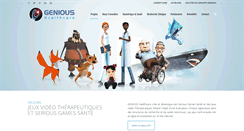 Desktop Screenshot of genious-healthcare.com